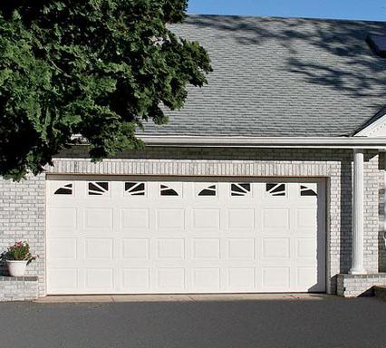 traditional garage door